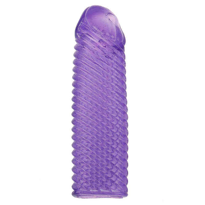 Nxy cockrings återanvändbar manlig silikon gummipunkt penis täcker vuxna sexprodukter falska 12049148560