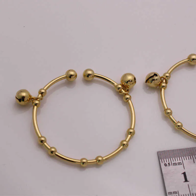 Bracelets en cuivre pour bébé et enfant, 2 piècesQ0717