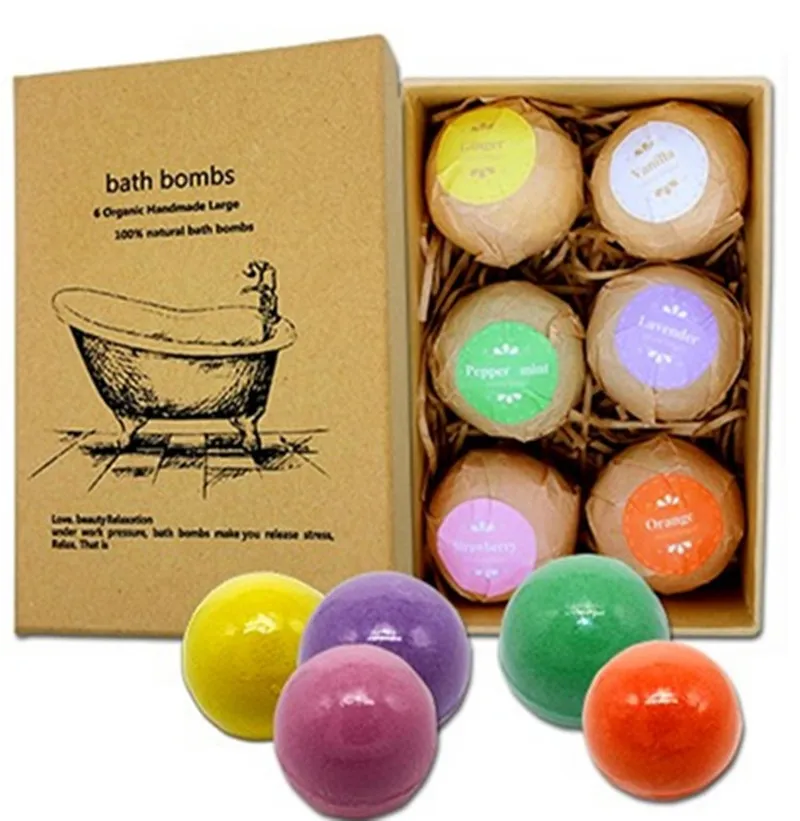 60g*romantic fragrance bath explosive bath salt explosive salt ball