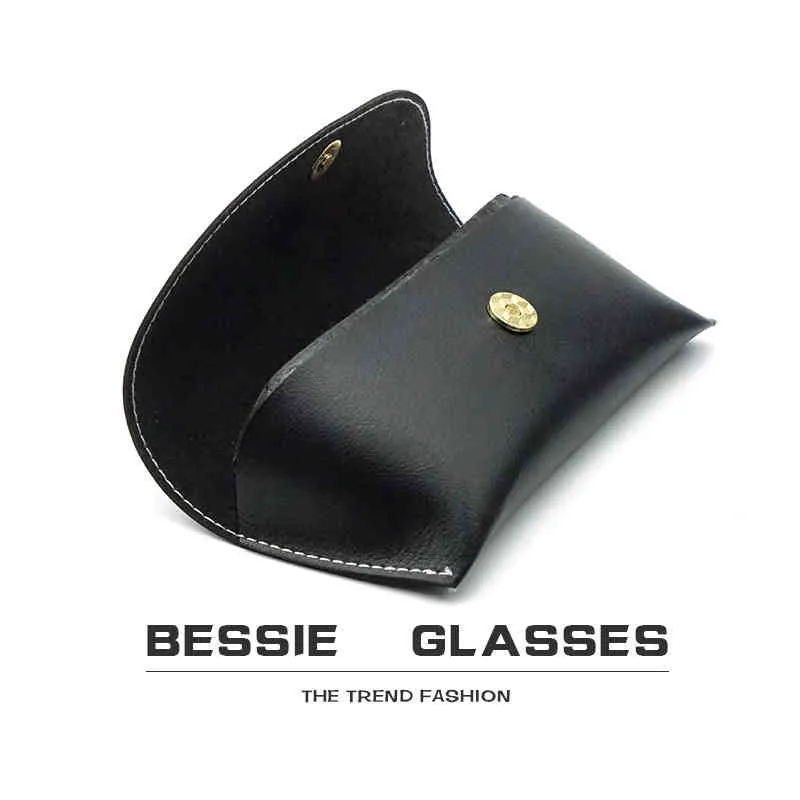Boutique Compressive EVA Spectacle Square Personalized Leather Flip Sunglass Sunglasses Case
