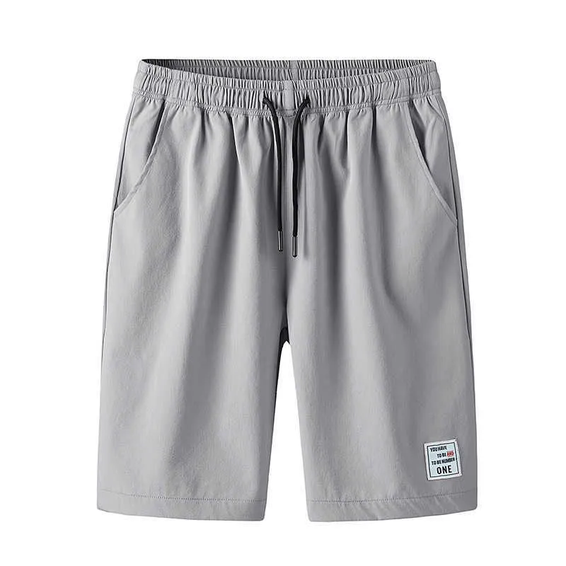 Shorts Man Fshion Sommar Män Kläder Casual Cargo Bomullstrand Kort Byxor Mens Snabbtorkande BoardShorts 210714