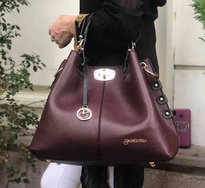 Frauen Aufgaben Custom DIG DIGN Casual Luxury Marke Tophandle und Schulter rein hochwertig 2021 Modegröße 11 Farbe 4-Jahreszeiten Black Bag Ladi Ladi