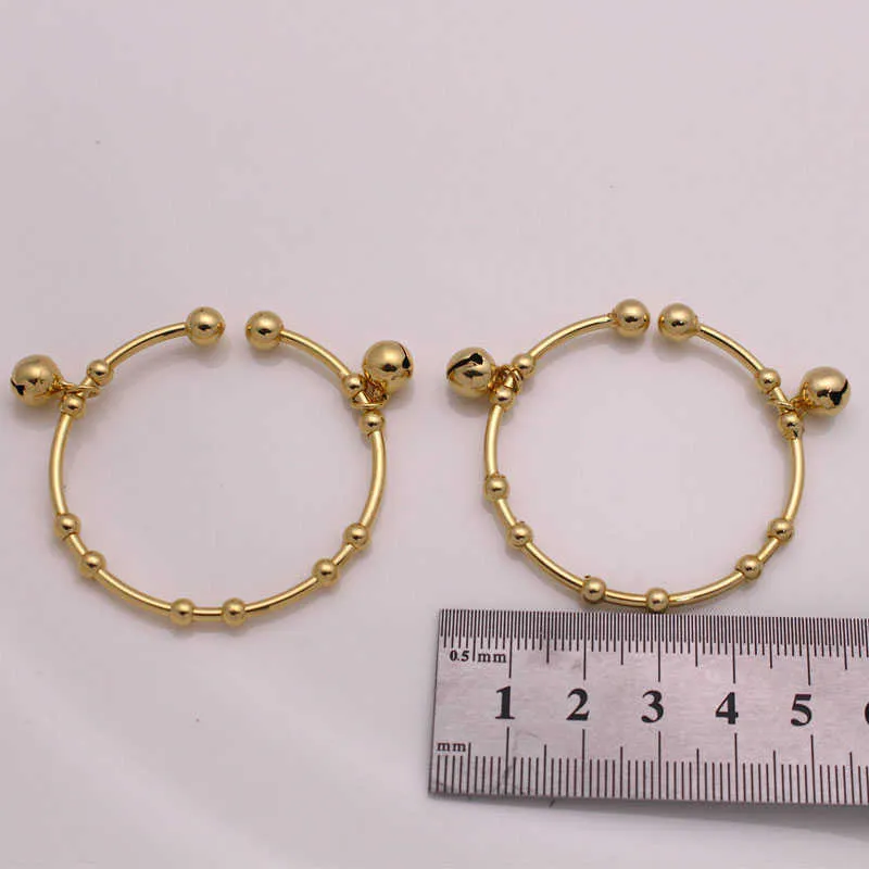 Bracelets en cuivre pour bébé et enfant, 2 piècesQ0717