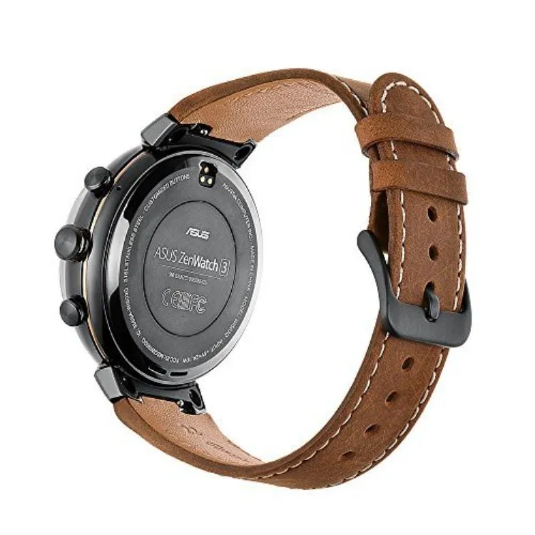 Uhrenarmbänder Echtlederarmband für ASUS ZenWatch 3 WI503Q292R