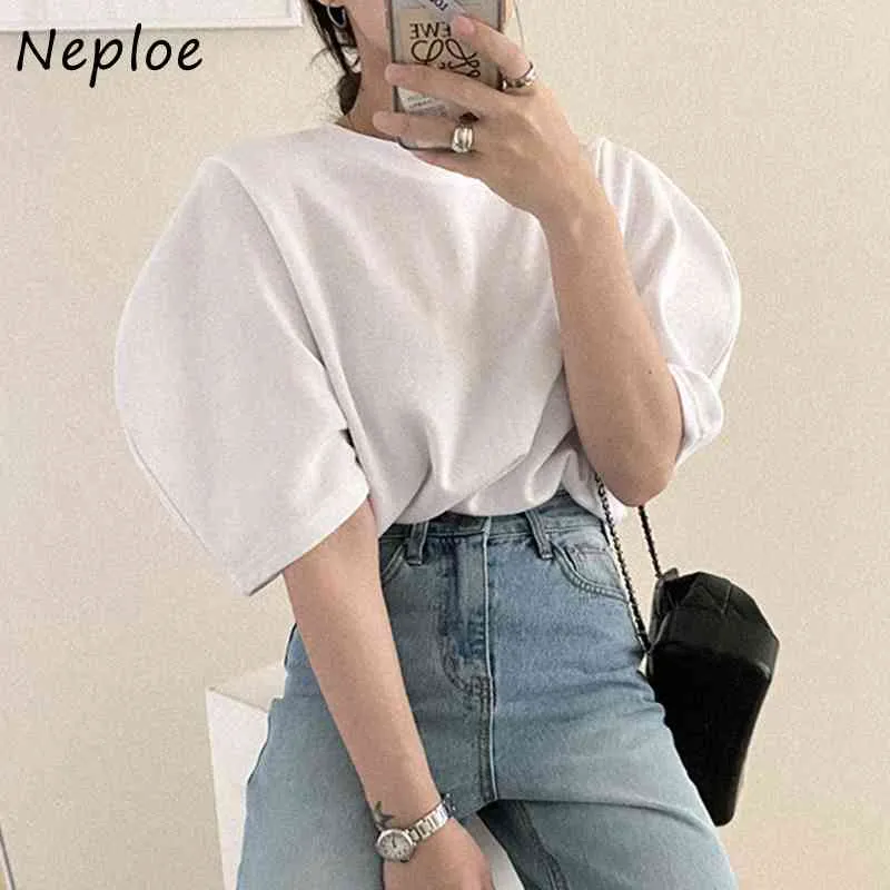 Simple Basic Good Quality Cotton T Shirt Women O Neck Pullover Short Sleeve Tees Summer All Match Ladies Top 210422