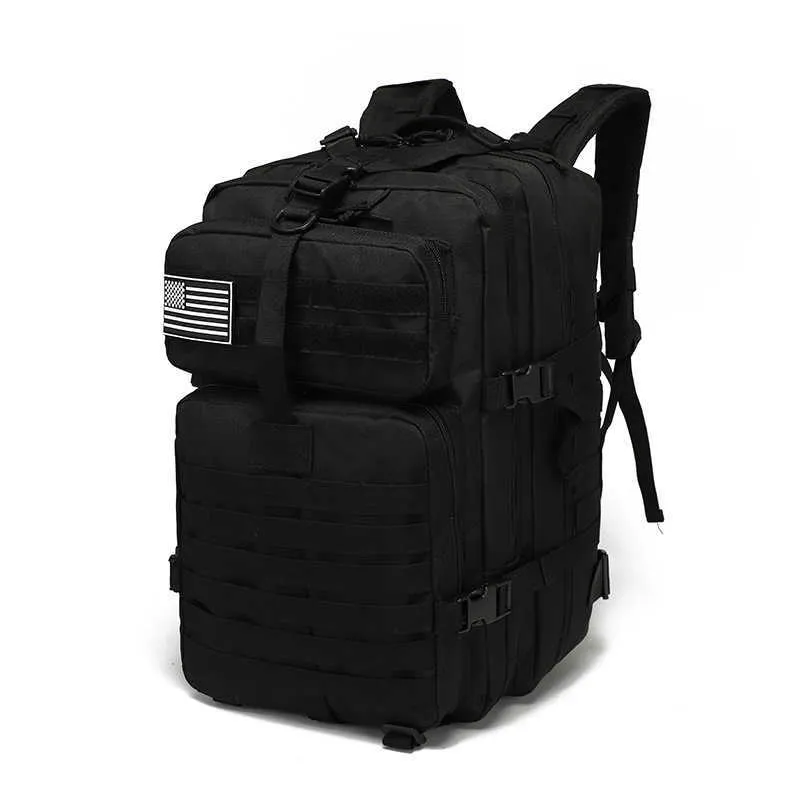 Mochila Mochila Mochila Grande Mochila 50L Capacidade Homens do Exército Militar Tactical Água Esportes de Caminhada ao ar livre Trip 3D Sacos para homens P230510