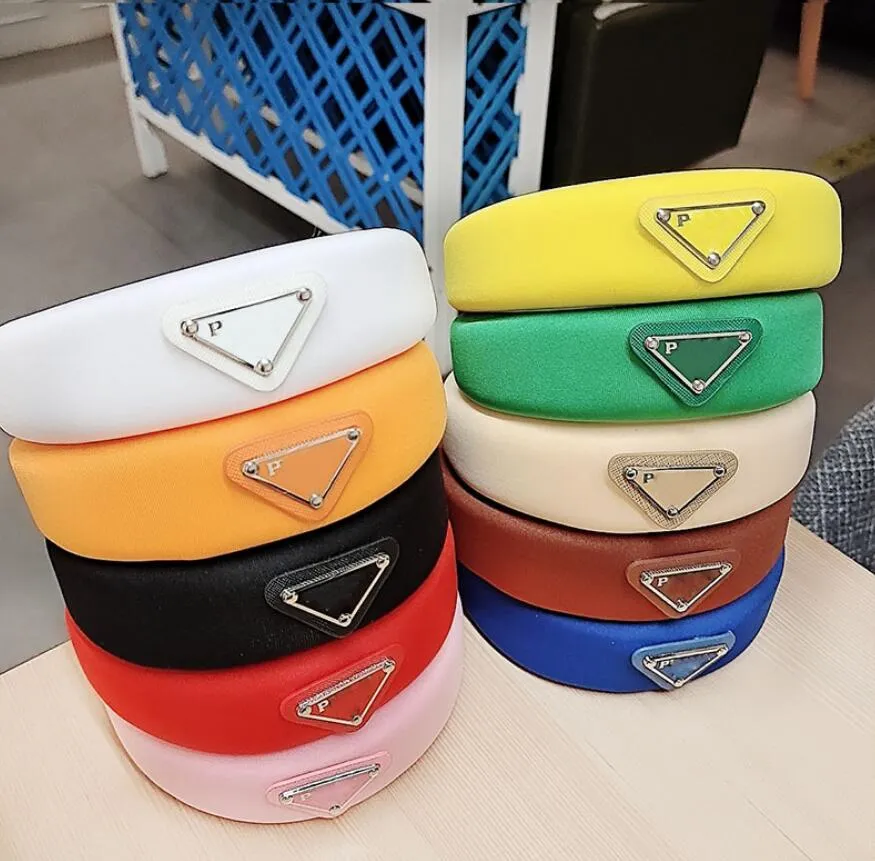 10 Styles Fashion Letters Printed Cloth Woven Solid Wide-brimmed Hair Bands Girls Sports Hair Bands Ladies Non-slip Accessories