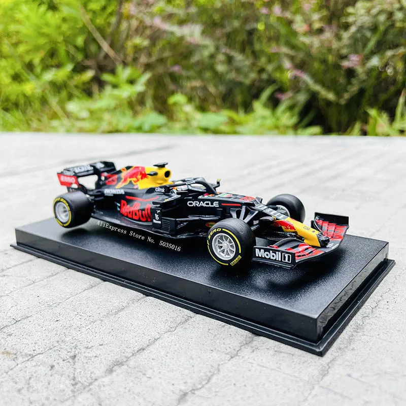 Model wyścigowy RB16B 33 Max Verstappen Scale 1432021 F1 Alloy Car Collection Prezenty 9854533