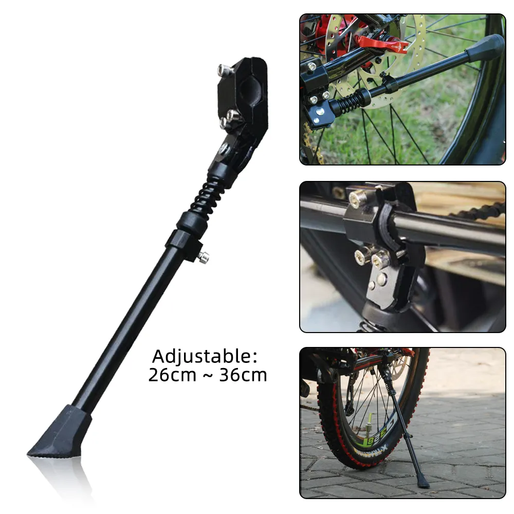Cykel justerbar vägcyklar Parkeringsställ Tungt mountainbike support Stand Foot Brace Cycling Parts5421379