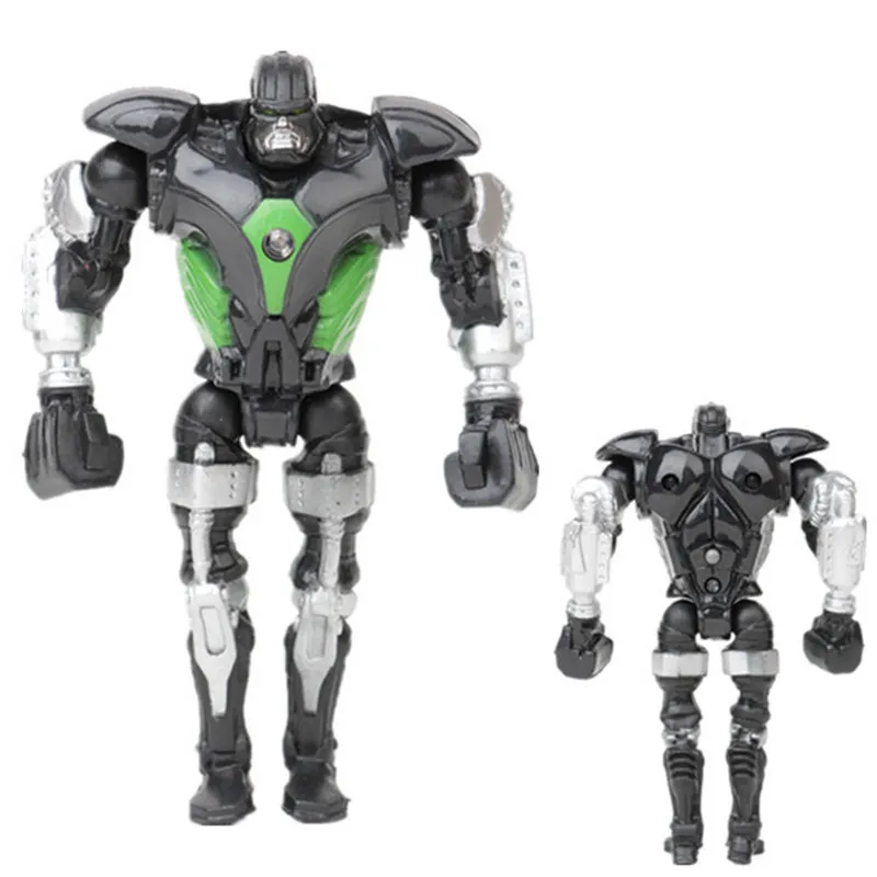 SET Ação de aço real Figura Toys Atom Movie Zeus Twin Cities Midas Robot PVC 13cm Anime NonJakks Robot em Stock3750568