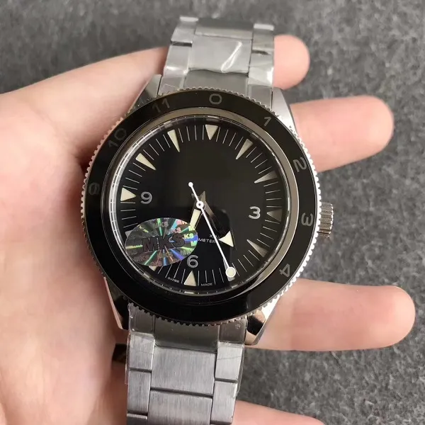 подарок дополнительный ремешок НАТО 41 мм мужские часы мужские наручные часы с сапфировым стеклом браслет водонепроницаемый автоматический механизм Limited Edition244y