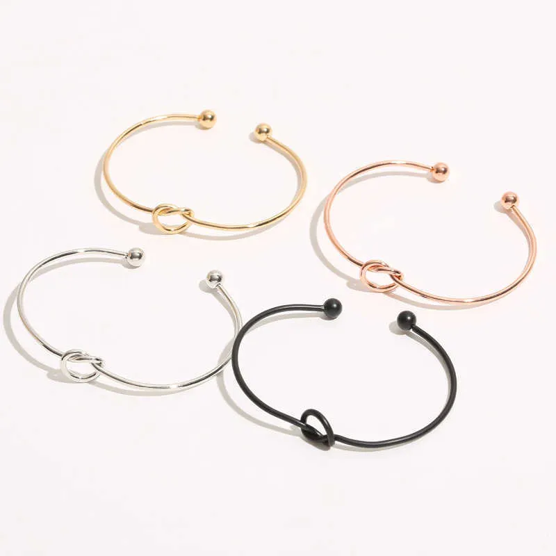 Pulseira de aço inoxidável pulseira de ouro rosa para mulheres moda acessórios de jóias Natal presentes para mulheres q0719