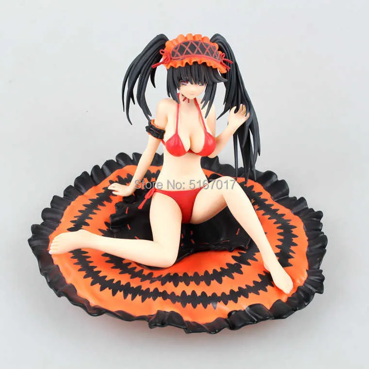 التاريخ A Tokisaki Kurumi Nightmare Sexy Girls Action Figure اليابانية PVC Action Action Figures Toys ANIME TOY Q0729213987