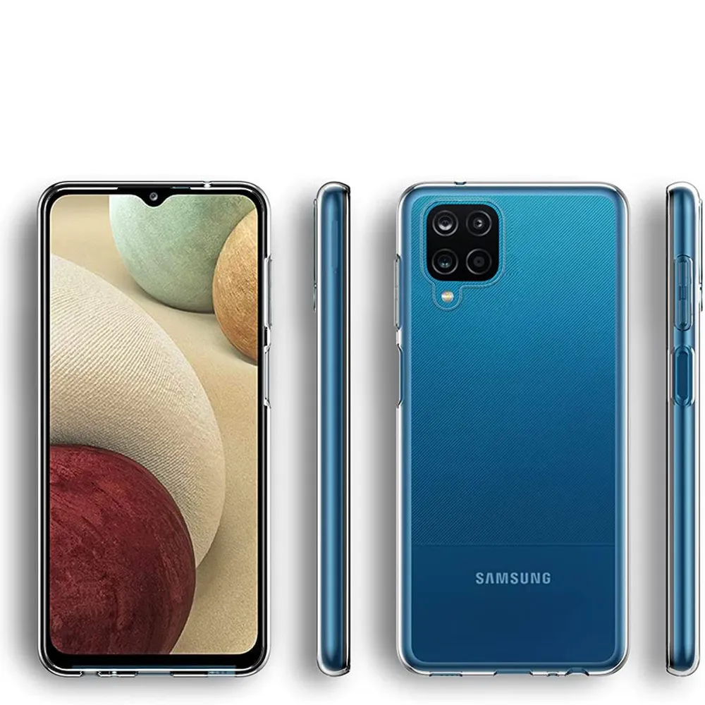 Ultra Sottile Trasparente Custodie Samsung Galaxy A12 A32 A42 A52 A72 A82 A71 A51 A31 A21 A70 A50 A30 a20 A10 Molle Del Silicone Della Copertura Posteriore