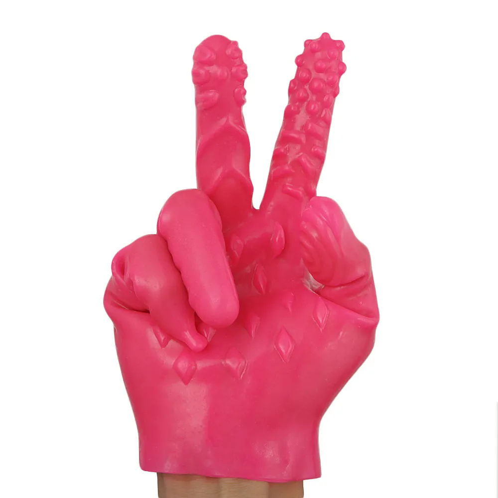 Sexhandschuhe Masturbation Erotik Finger für erwachsene Paare Sexprodukte Handschuhe Sex Shop Spielzeug Handschuhe lila rosa schwarz32130041591552