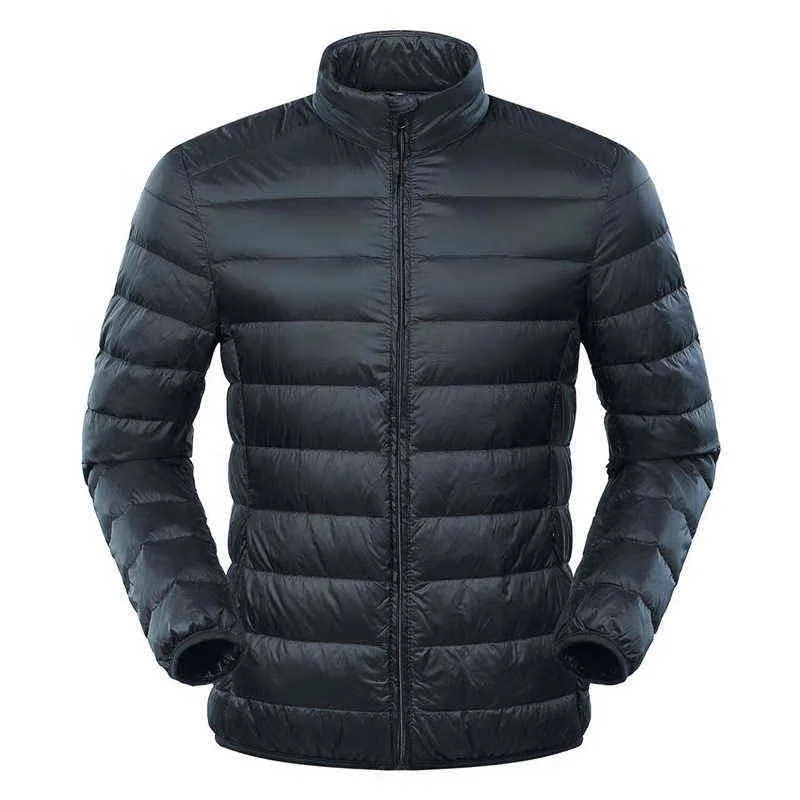 NewBang Plus 6XL 7XL Piumino da uomo di grandi dimensioni ultraleggero Piumino da uomo Piumino d'anatra Giacca a vento Leggero Cappotti di piume Y1103