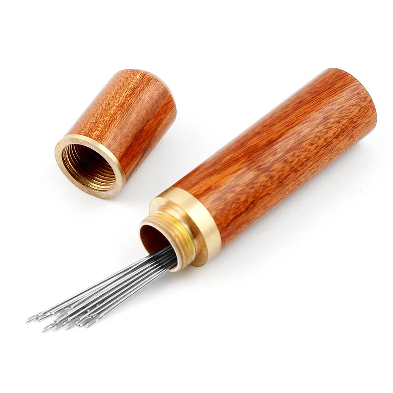 Craft tools Oudere naald-zijgat blind naald hand huishoudelijk naaien roestvrij staal Needless threading kleding 12 stks / set