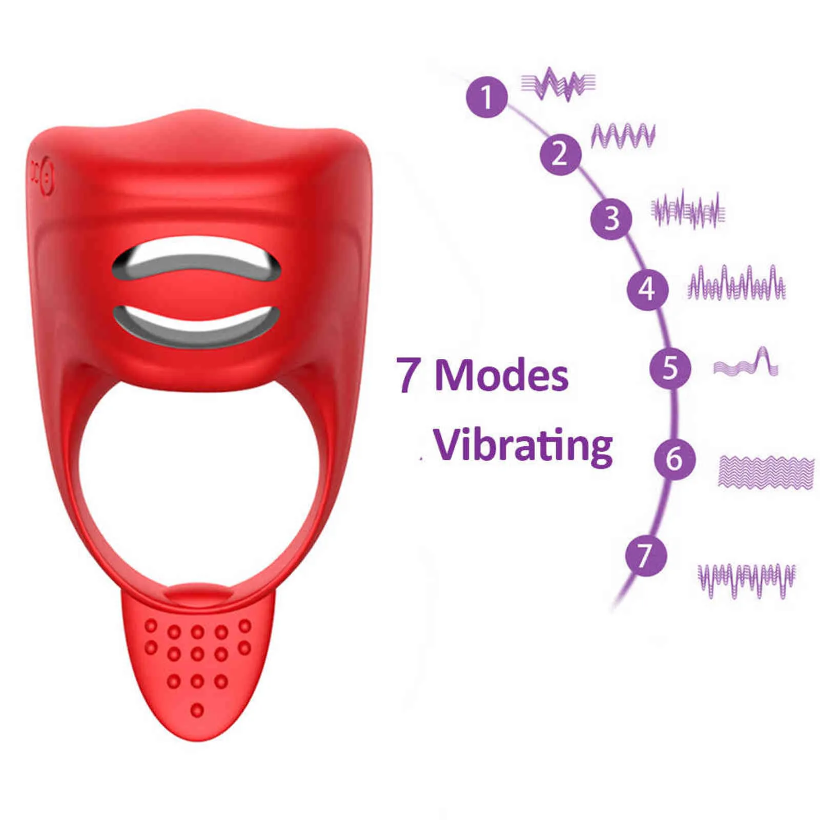 Cockrings 7 hastigheter elektrisk chock penis ring sex leksak för man försenad ejaculation stimulera klitoris g-spot vibrator fjärrsexuell nöje 1124