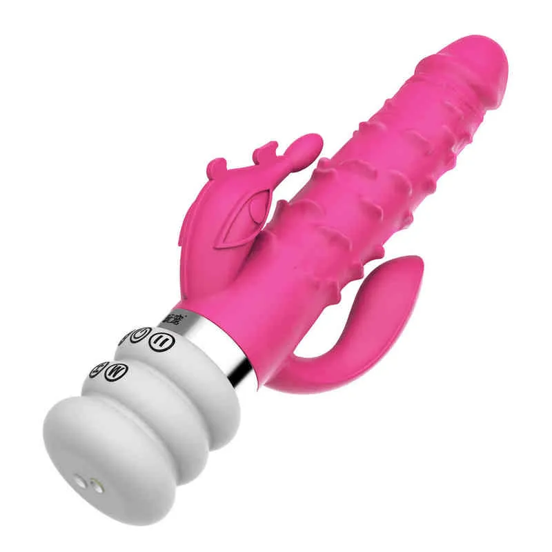 NXY Vibrators 개인 애완 동물 텔레스코픽 회전 진동 막대 완전 자동 추출 및 난방 페니스 여성 성인 재미 제품 0113