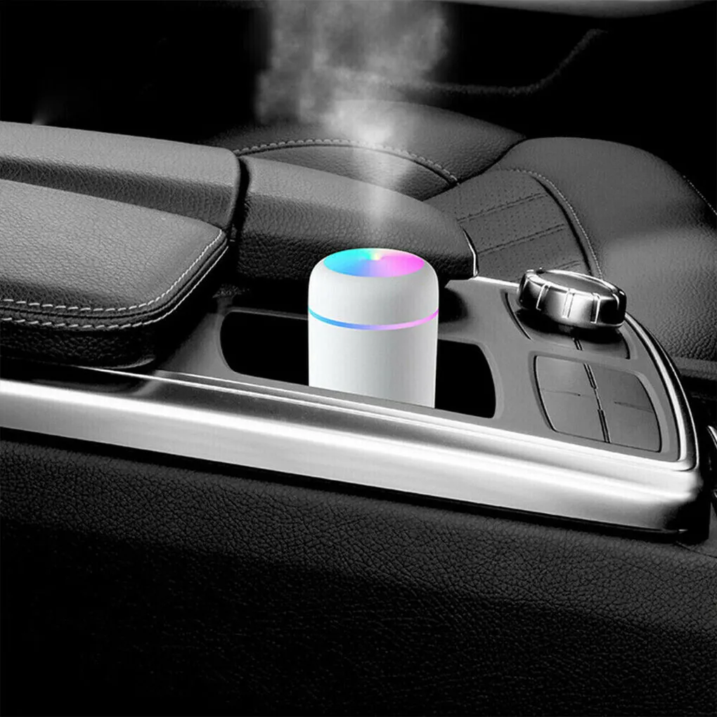 Draagbare Luchtbevochtiger 300Ml Ultrasone Aroma Essentiële Olie Diffuser Usb Cool Mist Maker Purifier Aromatherapie Voor Auto Thuis