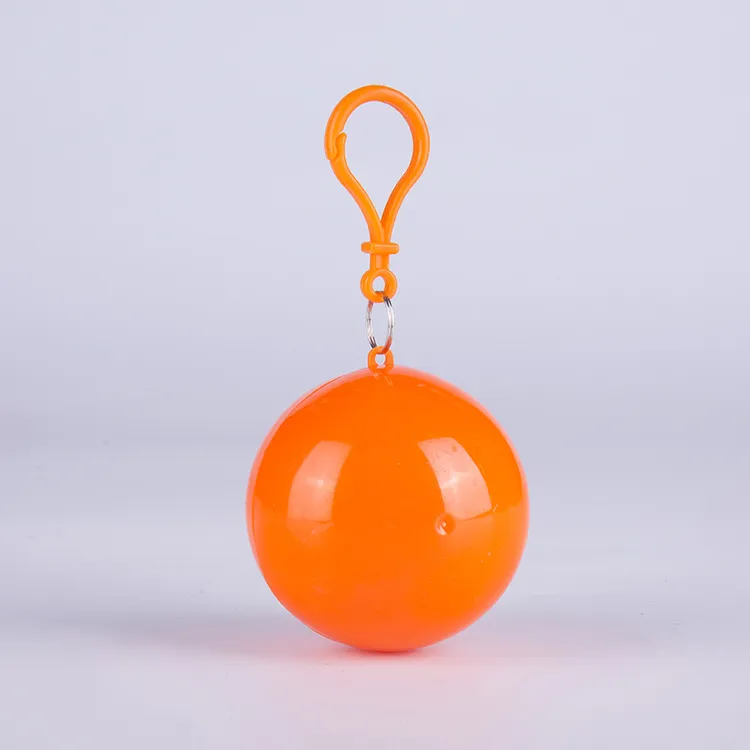 Portachiavi impermeabile monouso sferico in plastica regalo impermeabile portatile palla