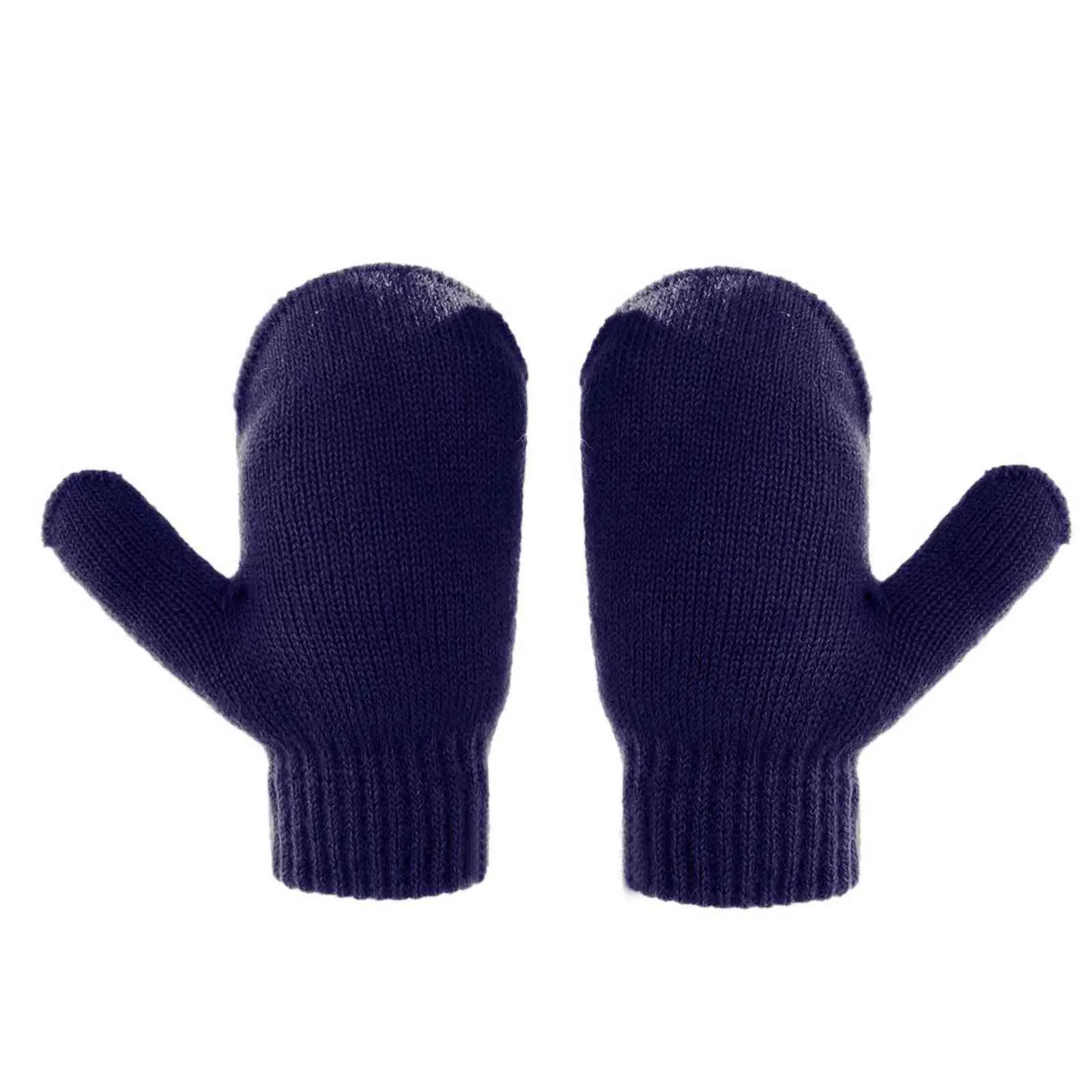 3 pièces/ensemble mignon chapeau écharpe gants ensemble couleur unie coton pompons casquette hiver chaud accessoires pour enfant 0-3 ans garçons filles enfants