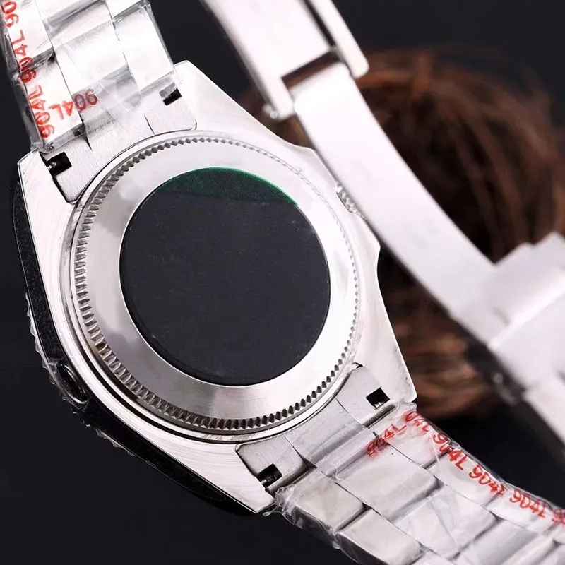 مشاهدة الساعات الميكانيكية الأوتوماتيكية للرجال ساعة المعصم حزام فضية 44 ملم الموضة ساعة wristwatch الحياة المقاومة للماء الفولاذ المقاوم للصدأ مونتر 207s