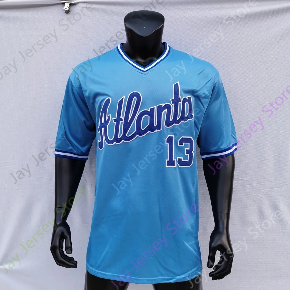 Baseball-Trikots Ronald Acuna Jr Jersey 2021 ASG 150. Patch Baby Blue Pullover Creme Grau Spieler Weiß Damen Größe S-3XL