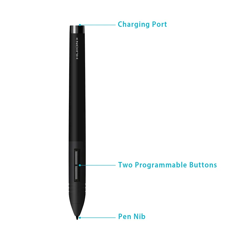 Huion P80 Pen80 Rechargeable Digital Pen Stylus Profesjonalne graficzne tabletki rysunkowe