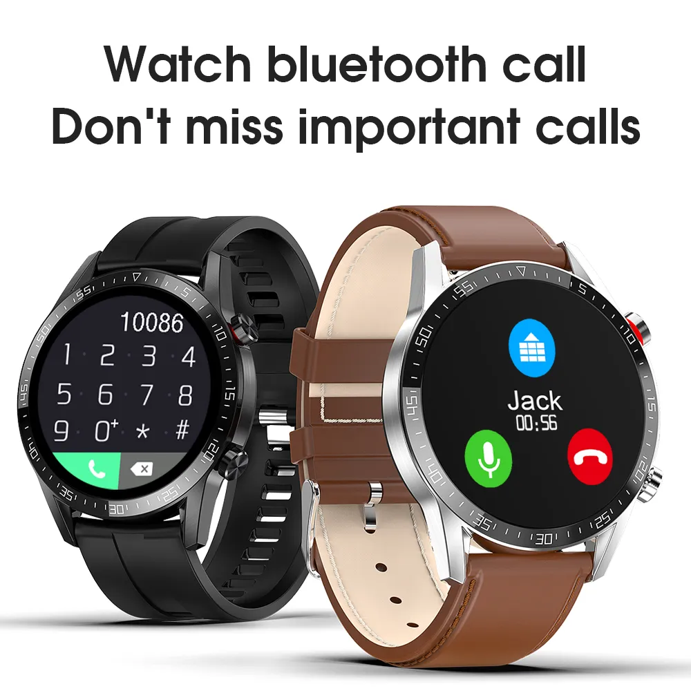 L13 Smart Watch Mężczyźni Wodoodporny Bluetooth Blood Tress Kobiety Masowe opaski na rękę