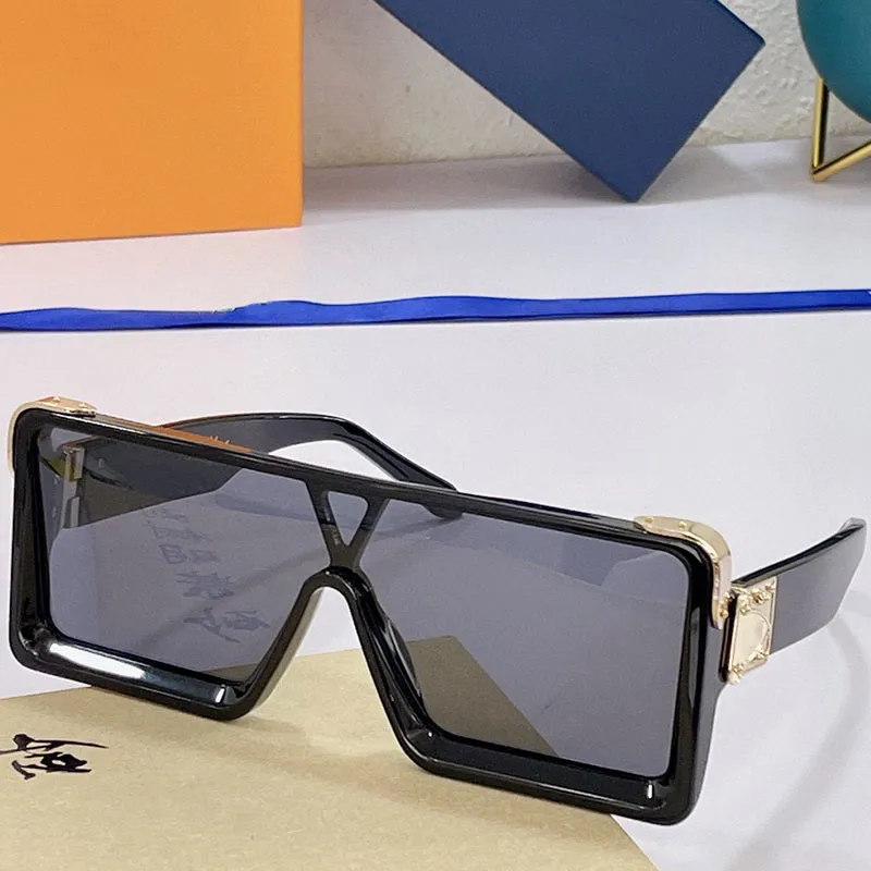 Женские солнцезащитные очки Z1255 Белый неоклассический квадратный контрастный контрастный металлический S-блокирован