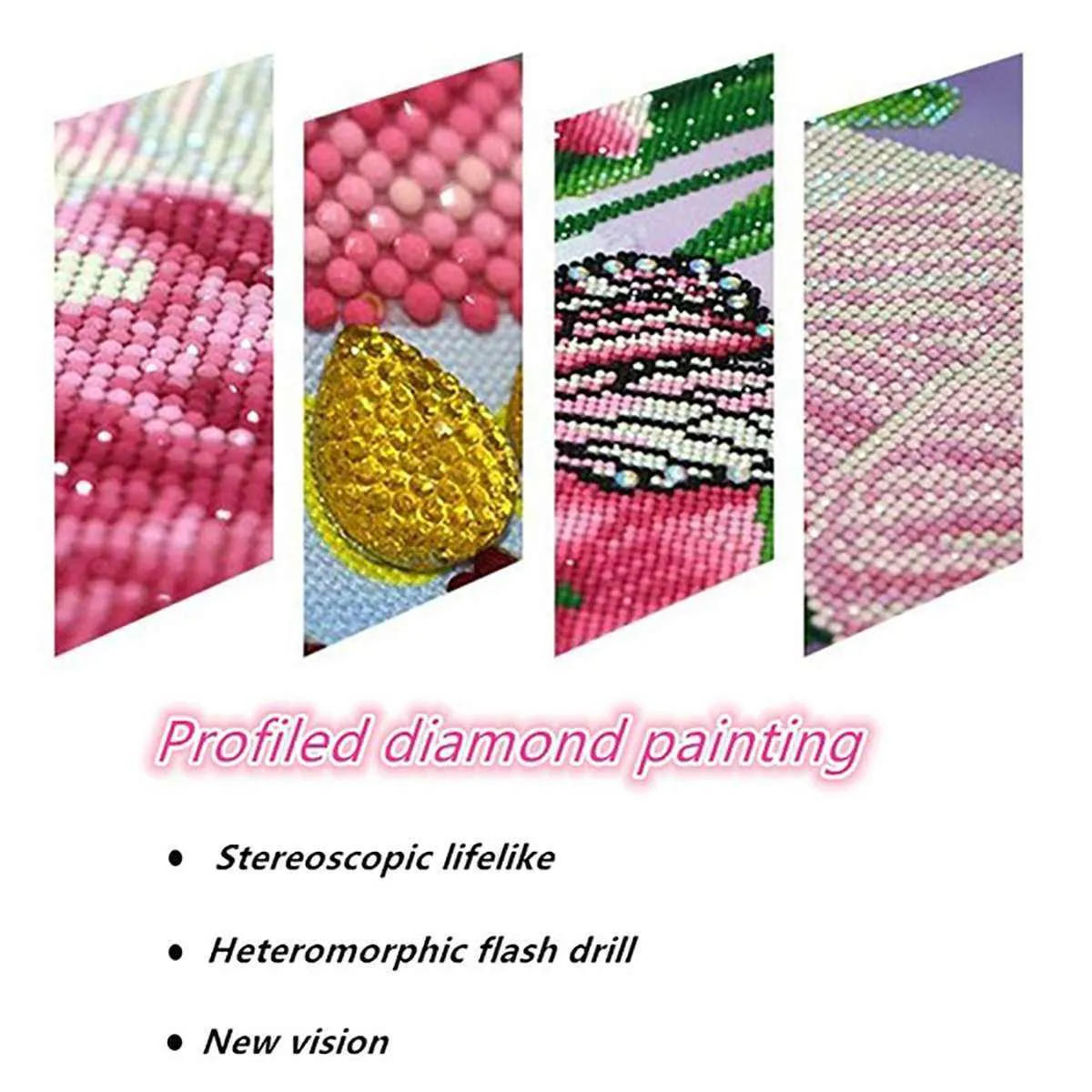 5D bricolage peinture cascade scénique plein rond strass diamant broderie paysage point de croix mosaïque décoration de la maison