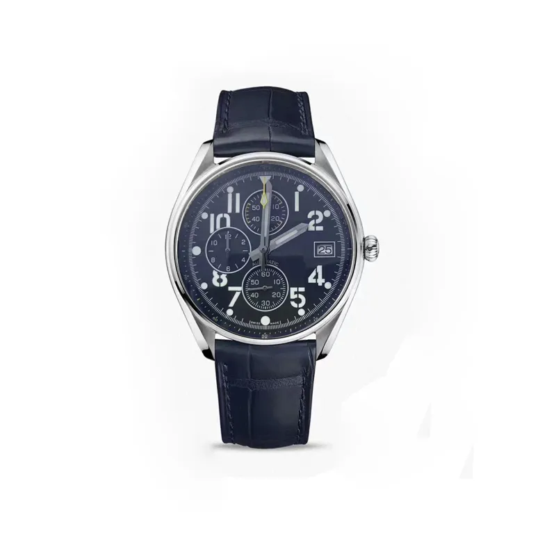 2022 novo super relógio masculino movimento de quartzo cronômetro pulseira de borracha preta e pulseira de aço inoxidável relógios 12 números relógio de pulso m217f