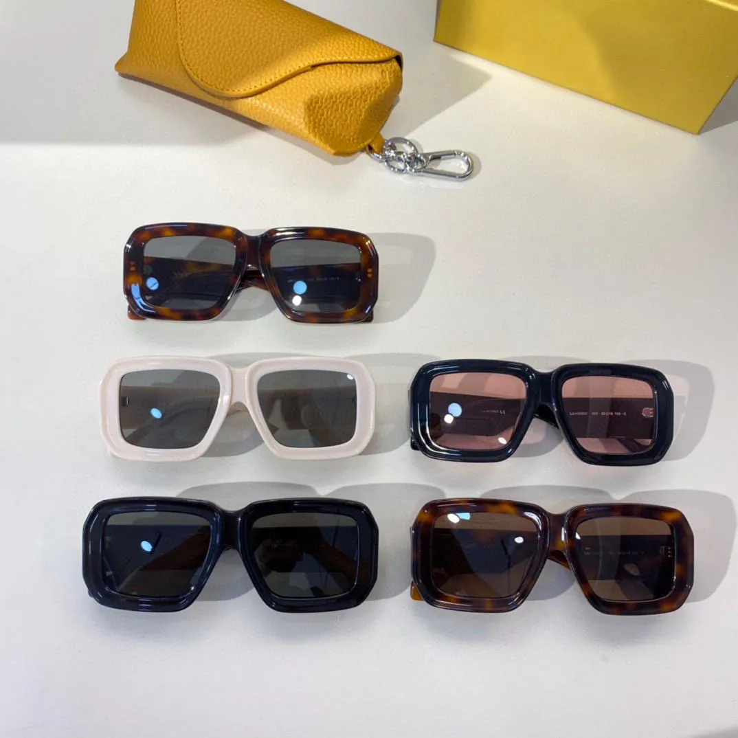 Heren zonnebril voor vrouwen 40080 heren zonnebril damesmode stijl beschermt ogen UV400 lens topkwaliteit met case238m