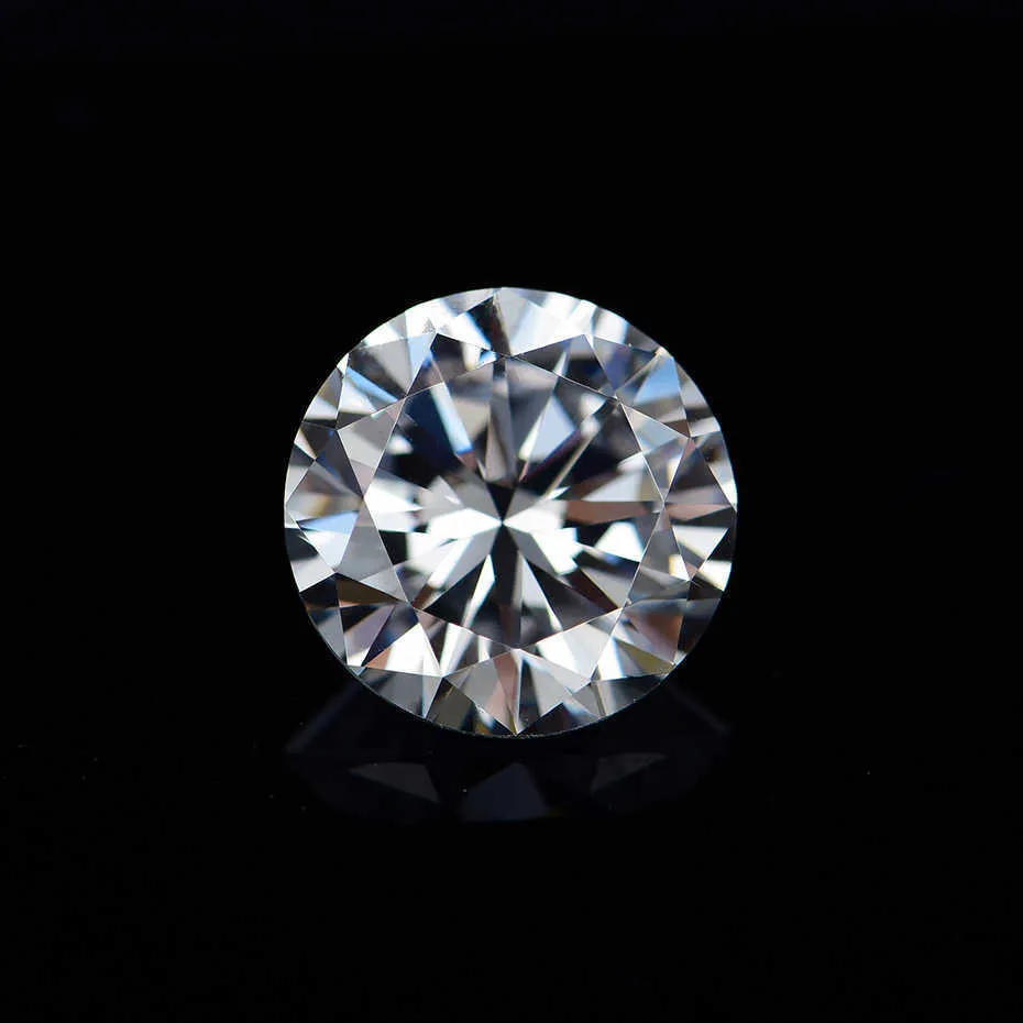 ラボ栽培ダイヤモンドのゆるい石をカスタマイズしますラウンド1 4-2 9mm優れたカットDEF対ジュエリーのDIY 210706269GのためのHPHT