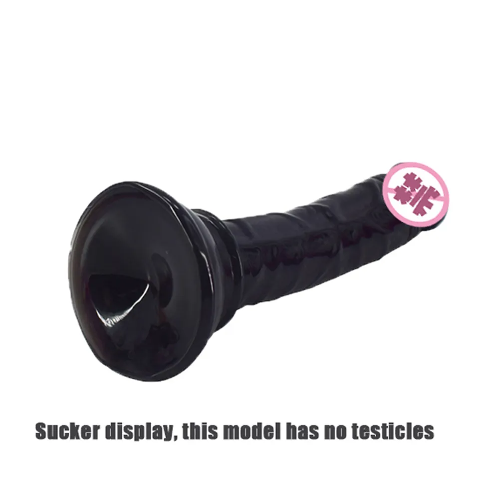 Yutong malutki dildo z kubkiem ssącym małe penisowe zabawki masturbatorowe dla kobiet wtyczka anal beginners1444595