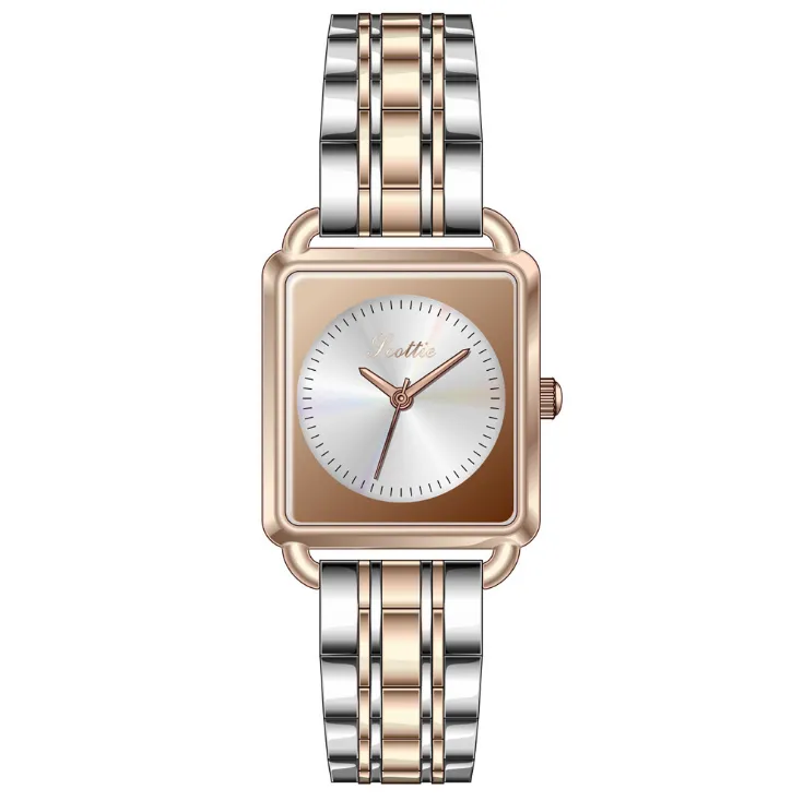 Scottie Brand 24 26mm Rectangle Dial Grace Girls Watch Watch Watches Watches Multicolor Choice Goddess Wristwatches190s