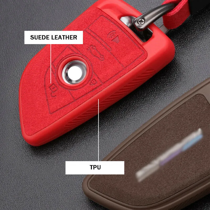 Leder TPU Auto Schlüssel Fall Abdeckung Shell Für X1 X3 X5 X6