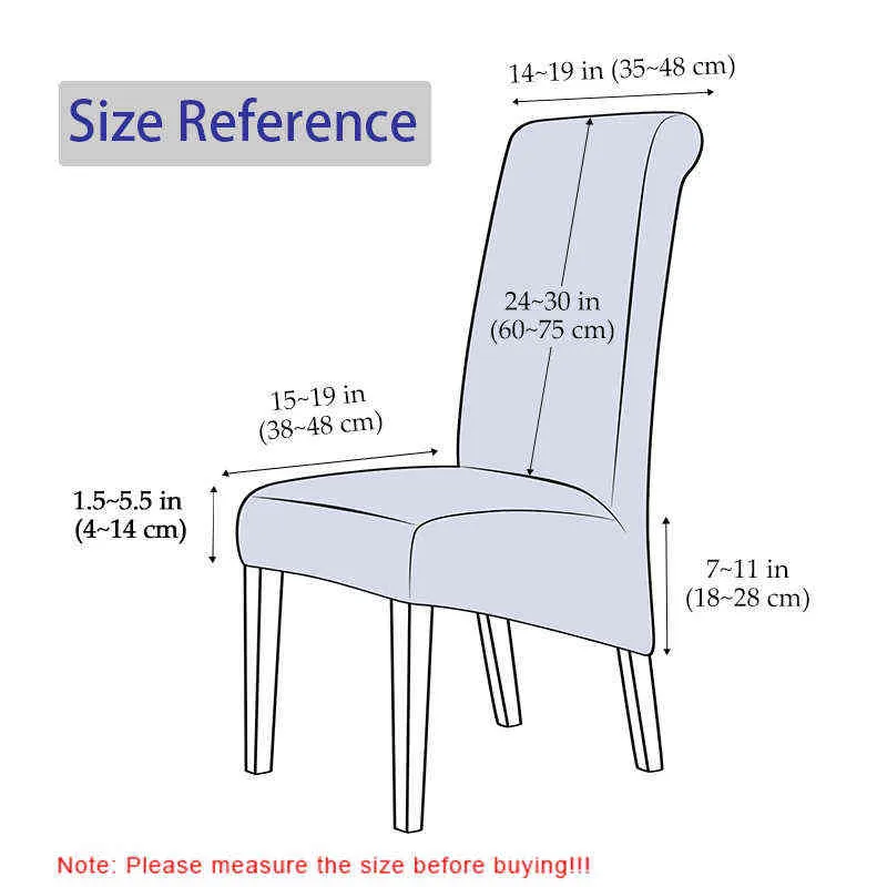 Yüksek Geri XL Boyutu Sandalye Kapak Golden Elmas Kadife Streç Kapakları Yemek Odası Için Düğün Ziyafet Spandex Ev Dekorasyonu Durumda 211207