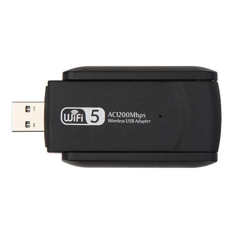 1200 متر usb wifi محول 2.4 جرام + 5.8g الفرقة المزدوجة USB3.0 شبكة بطاقة شبكة wifi مع الهوائي لمساحة حمل الكمبيوتر المحمول