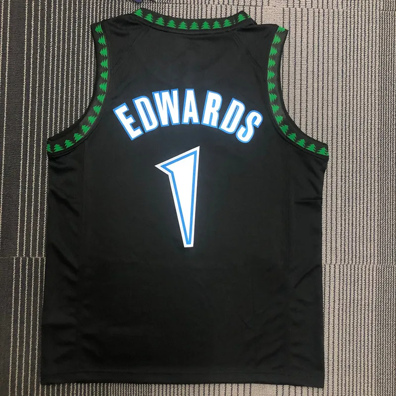 Printed Basketball Jersey MINNESOTA Anthony Edwards -anthony Towns Mike Conley Rudy Gobert Jaden Mcdaniels Naz Reid Jaylen Nowell Kyle Anderson Kevin Garnett