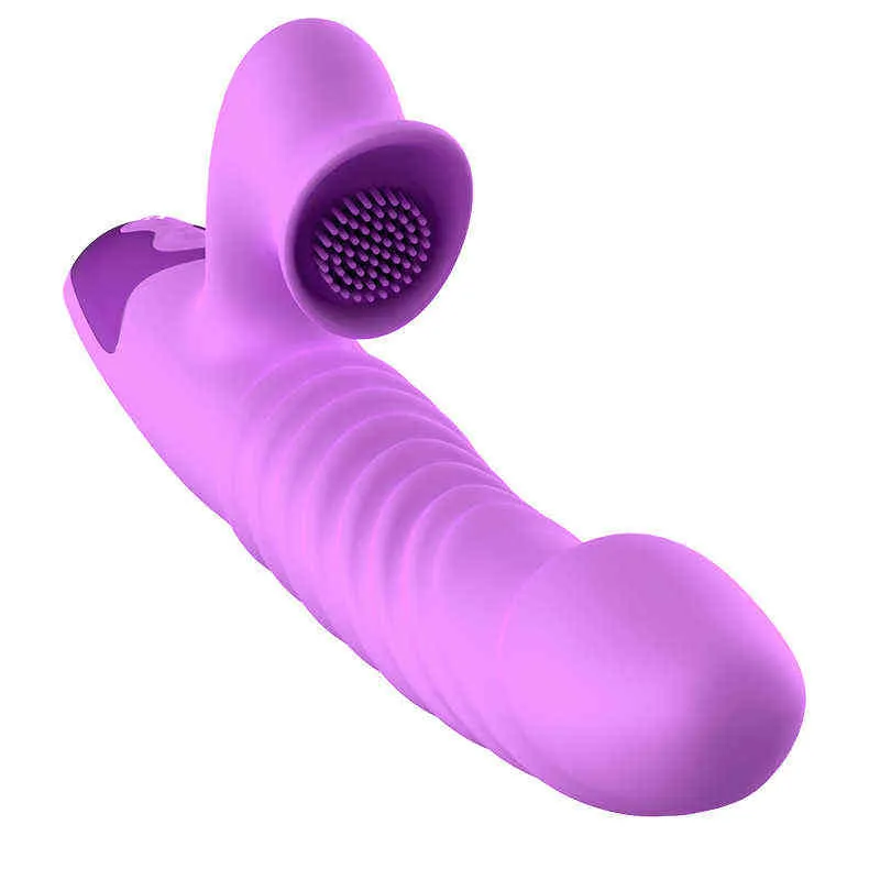 NXY Vibrators Dibe dispositivo de masturbación lengua de mujer lamiendo y chupando productos sexuales vibrador 0222