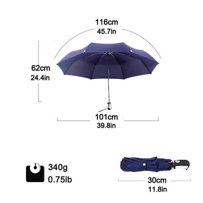 Marka Automatyczny Mężczyźni Parasol Deszcz Kobiety Składane Podróży Moda Wiatroszczelna Big Chiński Corporation Boy Girl Gift Sprzedaż Unbrelas 211011