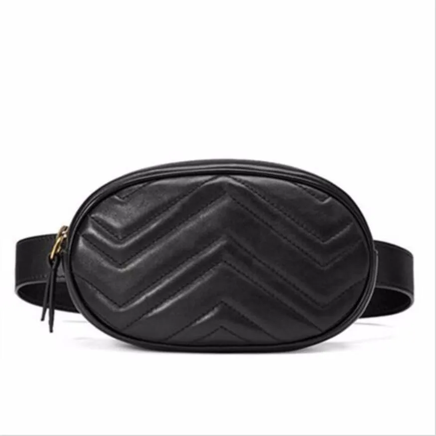 Wholesale New Fashion Pu Leather Handbags Women Bags Fanny Packs Waist Bags Handbag Lady Belt Chest bag 
