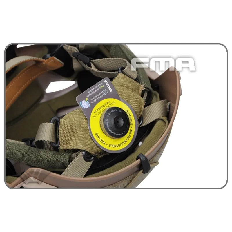 2018 새로운 리스팅 FMA 범프 Exfil Lite Tactical Fast Helmet FG Black DE 1044
