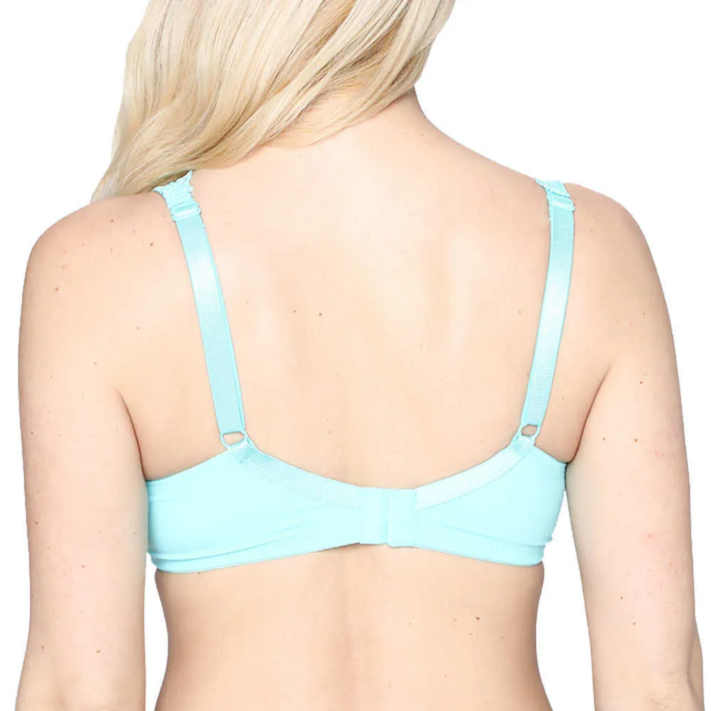 Sexy wunderschöne Stickerei Blumenspitze Büstenhalter Plunge Sexy Dessous Damen Unterwäsche Big Size BH B C D DD E F Cup BH 210623