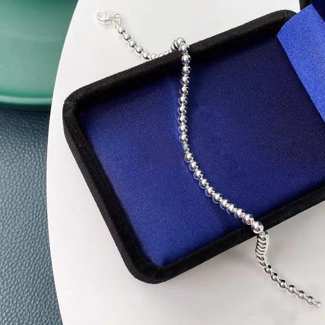 Perles de bouddha à la mode de haute qualité 925 brins de perles argentés Love Charms entourent le Temperament des dames Original Packaging GIF195Q