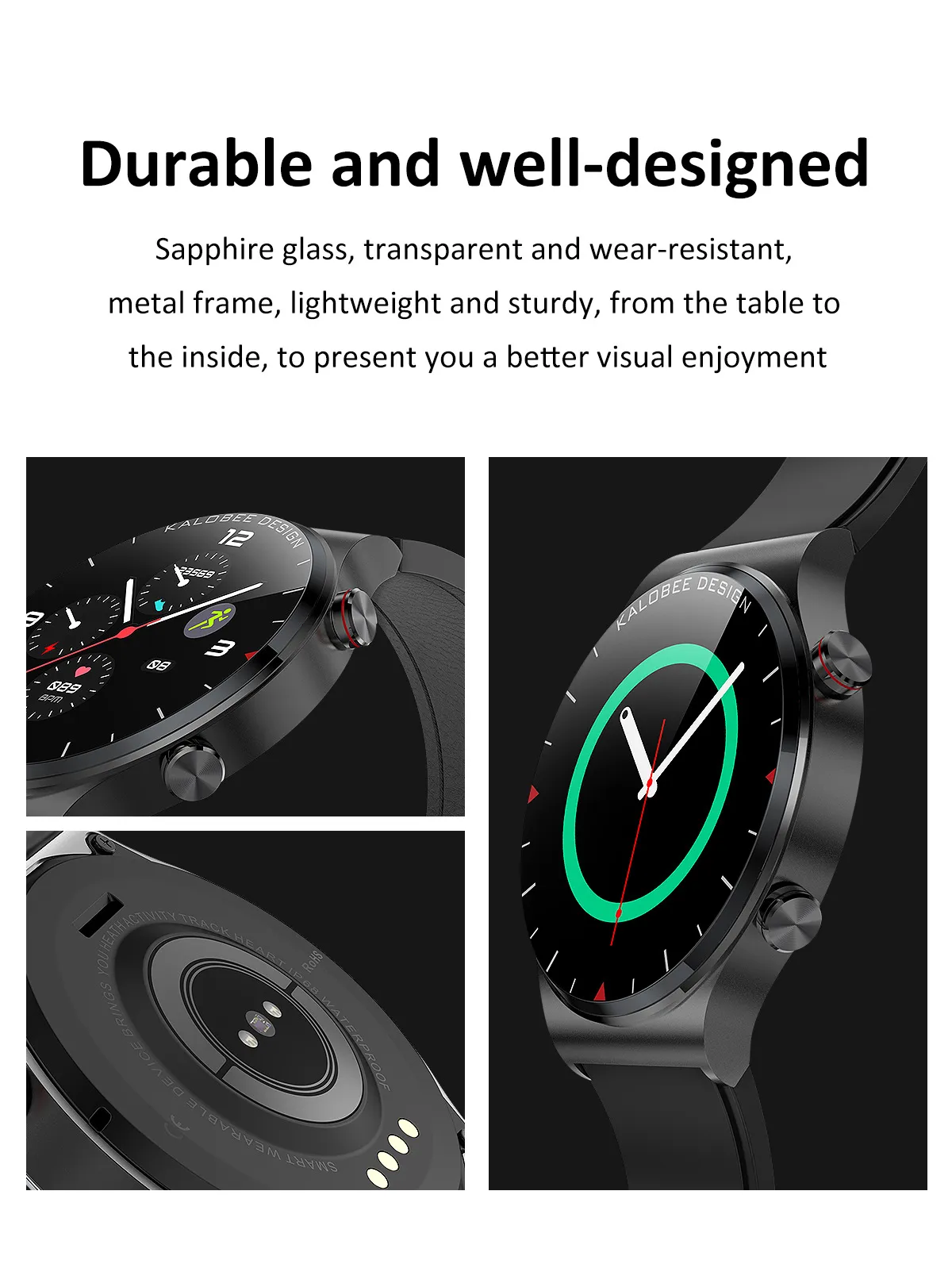 SK8 Pro Smart Watch Bracciale da uomo Chiamata Bluetooth Quadrante personalizzato Touch Screen Orologio impermeabile Frequenza cardiaca Sport Fitness Tracker8115119