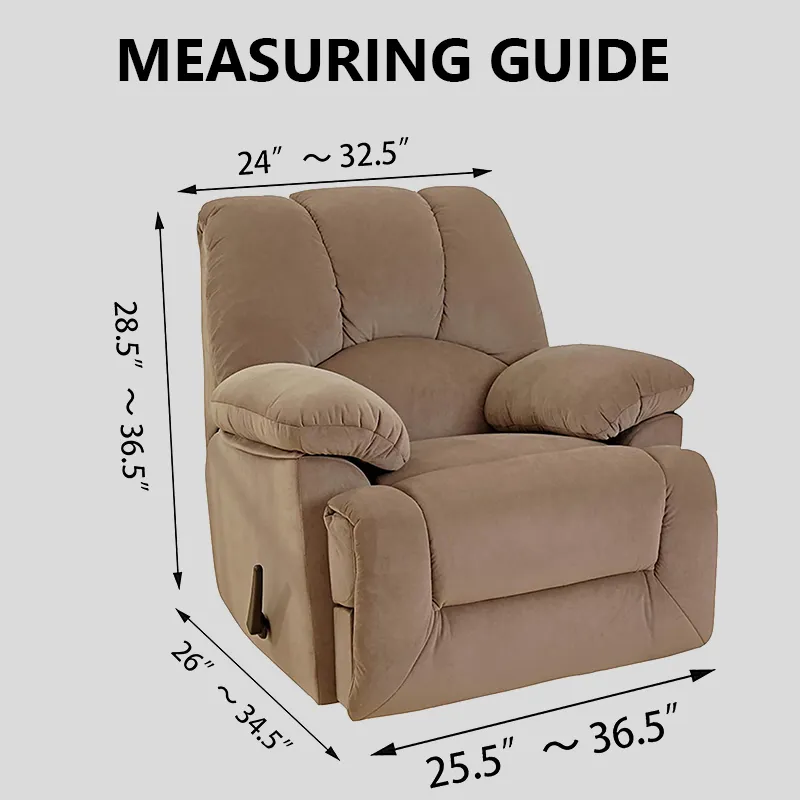 Bezug für 123-Sitzer-Liegesofa, elastischer Relaxsessel, Stretch-Liegestuhl, Lazy Boy, Möbelschutz, 2202226024081