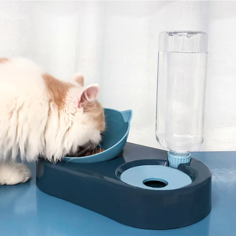 Distributeur d'eau 2 en 1 pour chat